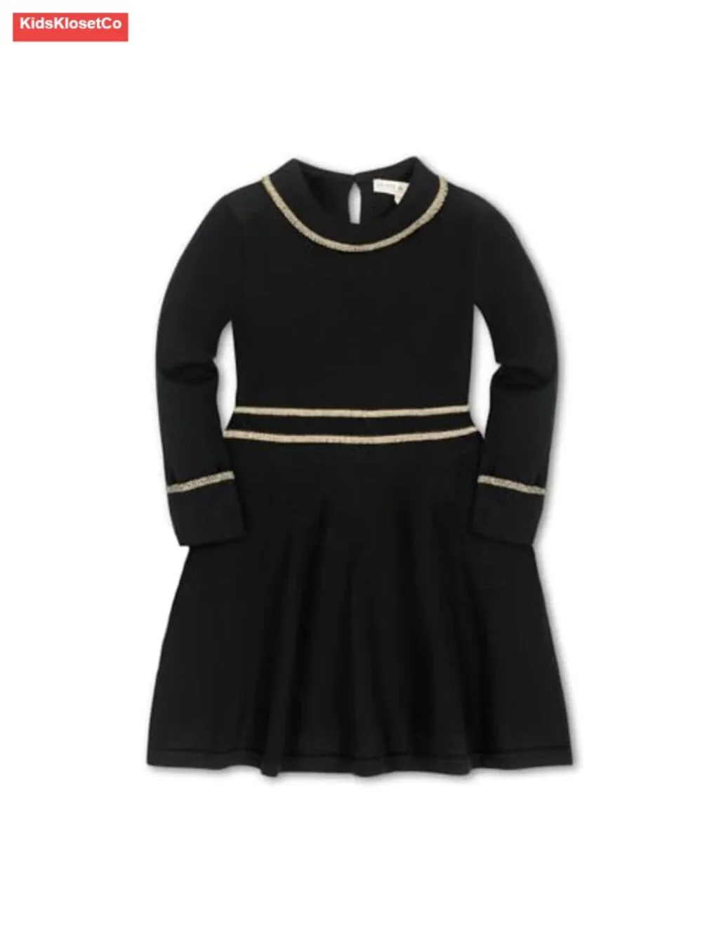Girls Ruffled Collar Sweater Long Sleeve Organic Cotton